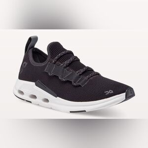 On Running Black and White Athletic Shoes